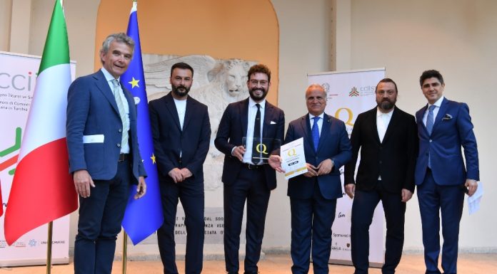 Türkiye’deki beş İtalyan restoranı “Marchio Ospitalità İtaliana” kalite sertifikasıyla ödüllendirildi